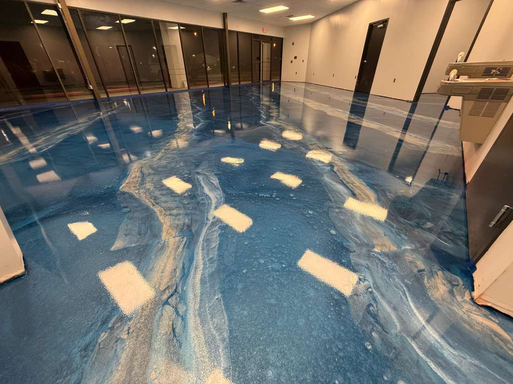 Metallic Floor