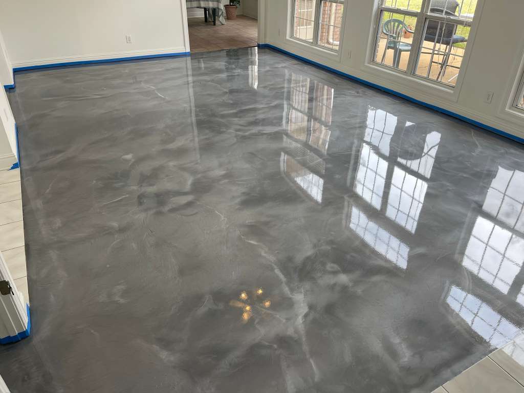 Metallic Floor