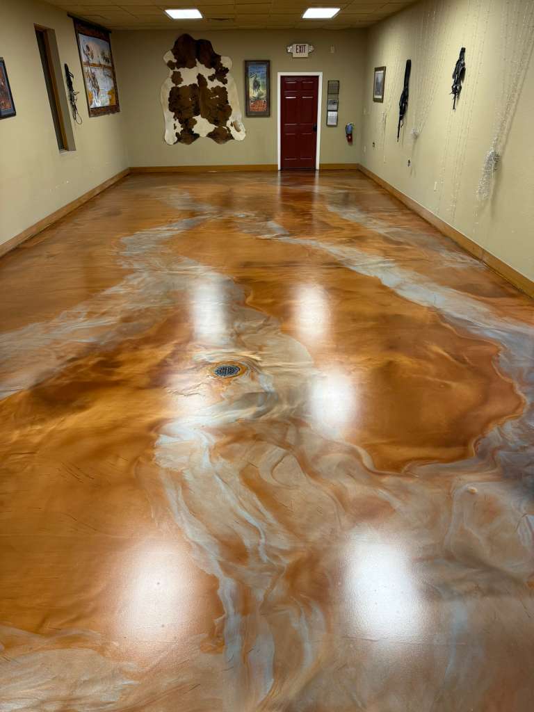 Metallic Floor