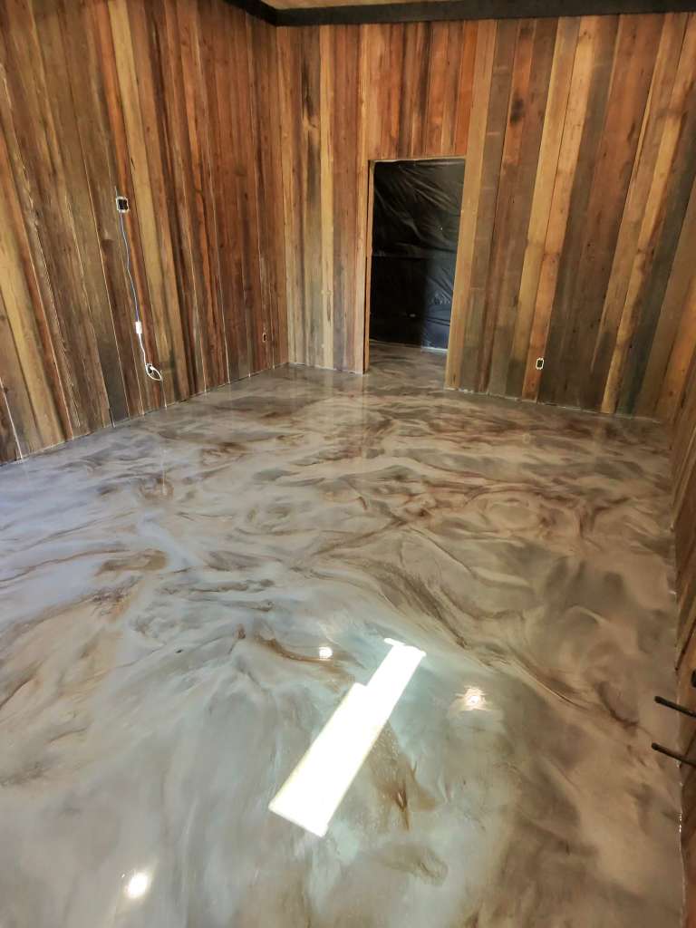 Metallic Floor