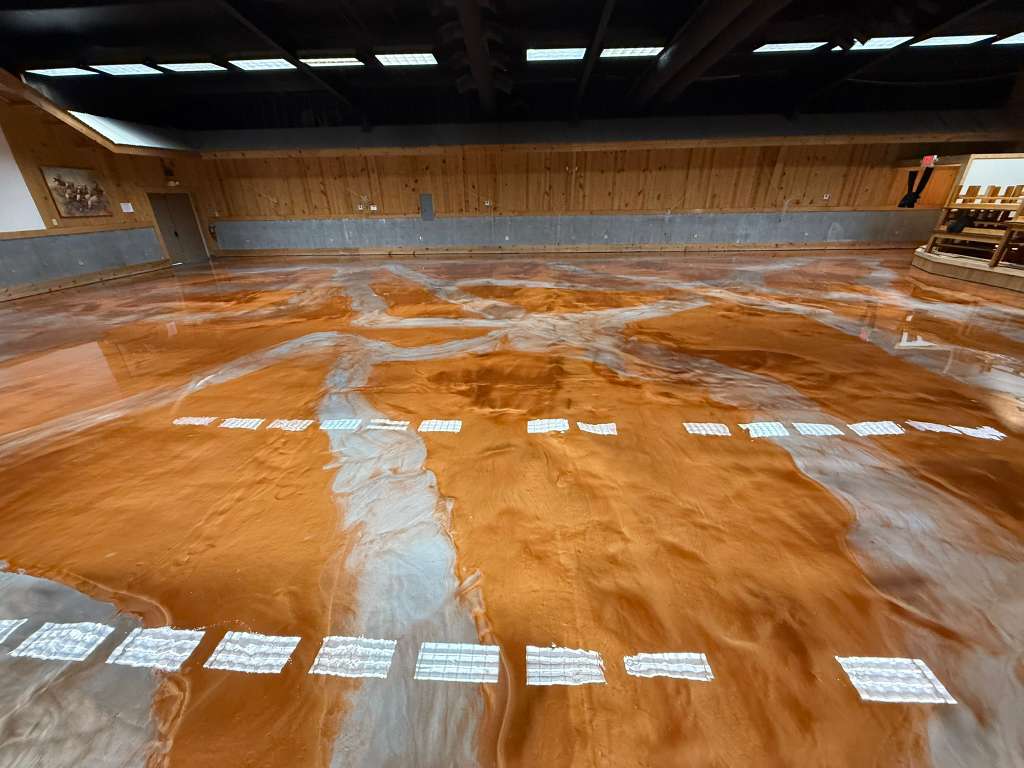 Metallic Floor
