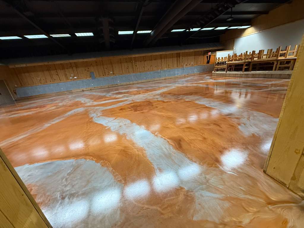 Metallic Floor
