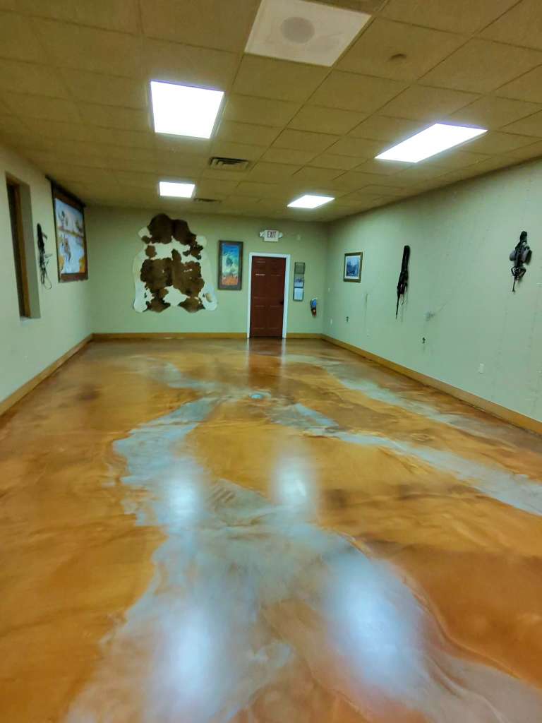 Metallic Floor
