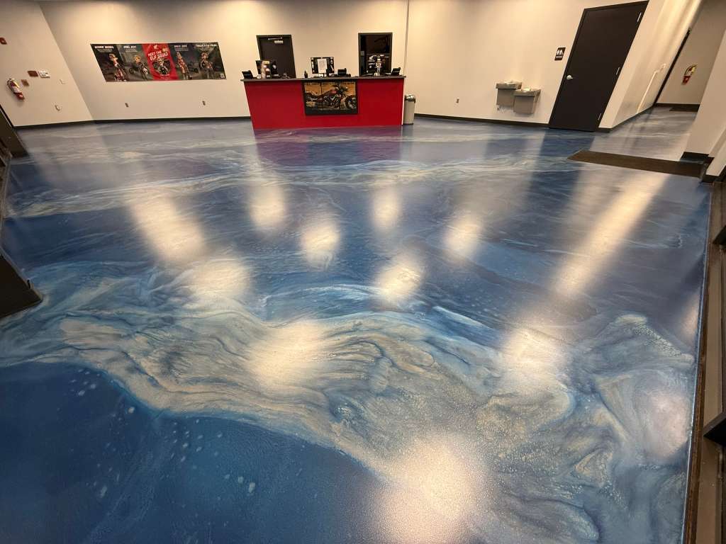 Metallic Floor