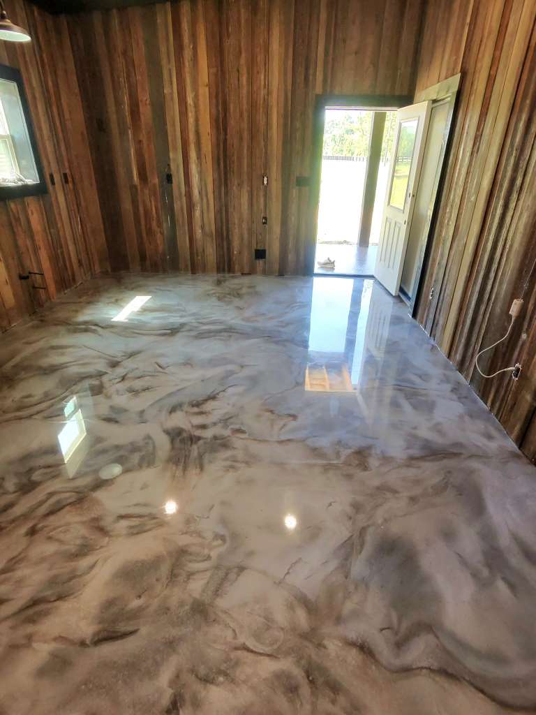 Metallic Floor