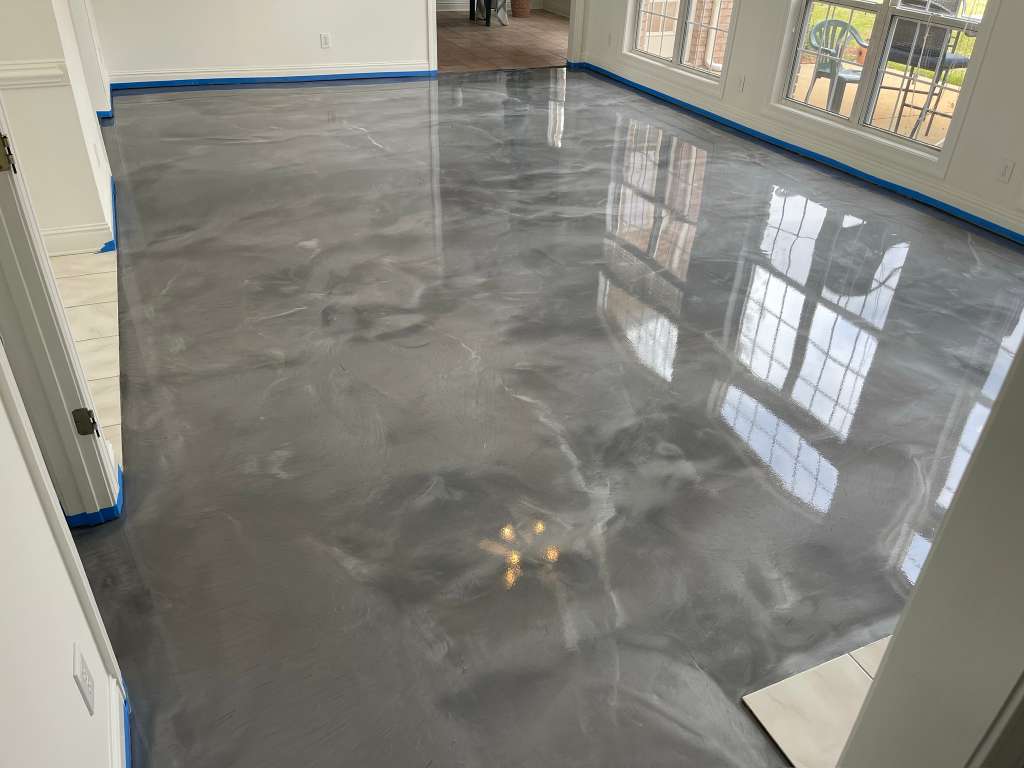Metallic Floor