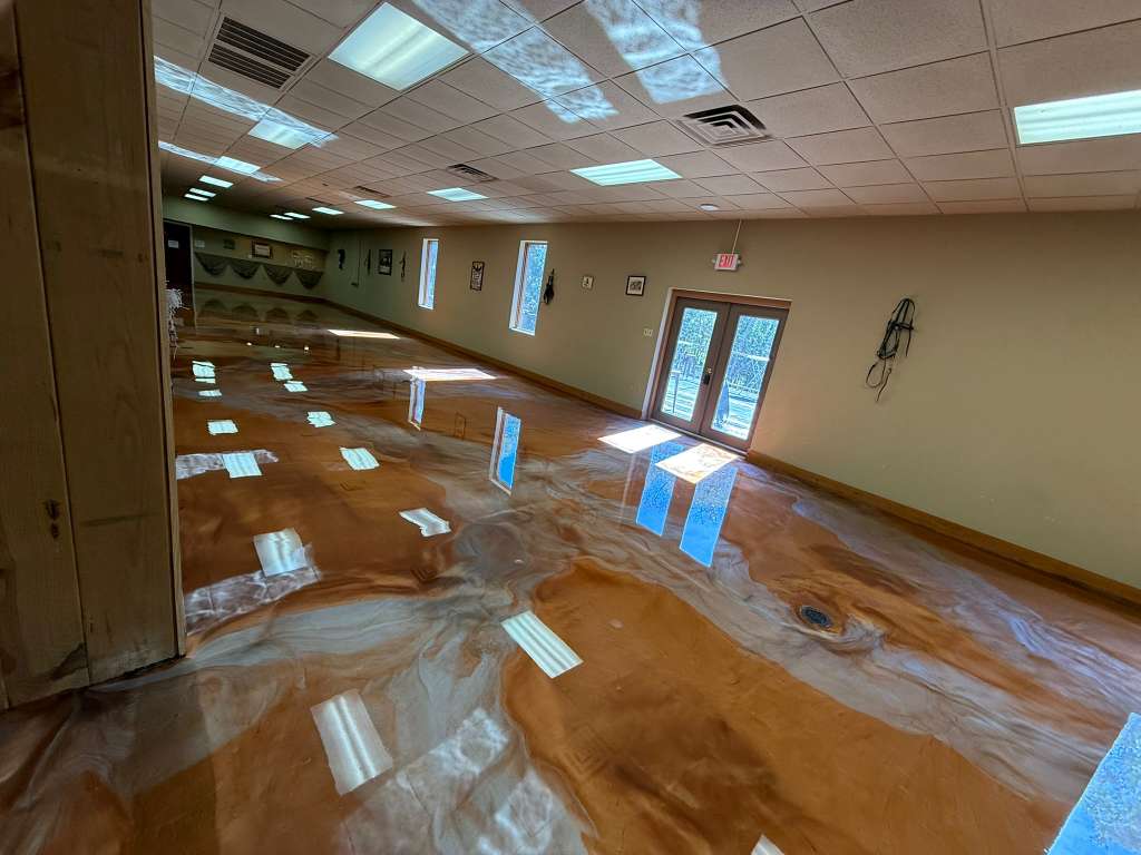 Metallic Floor