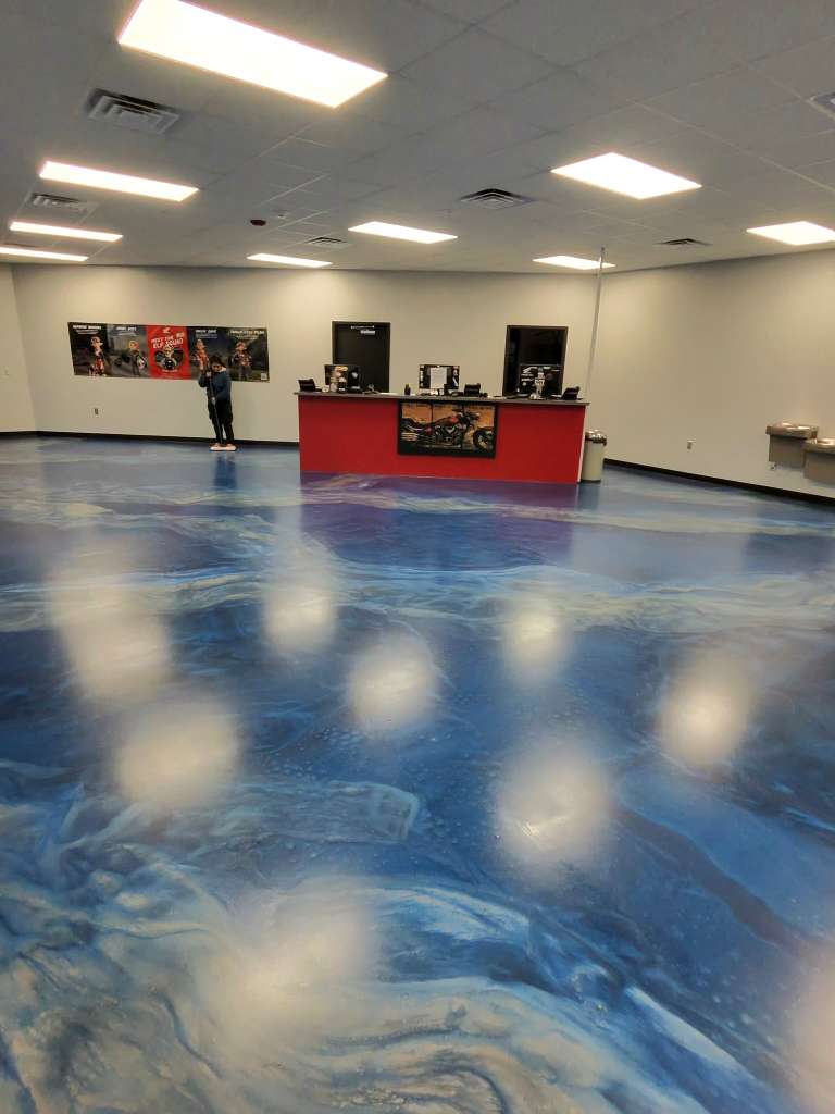 Metallic Floor
